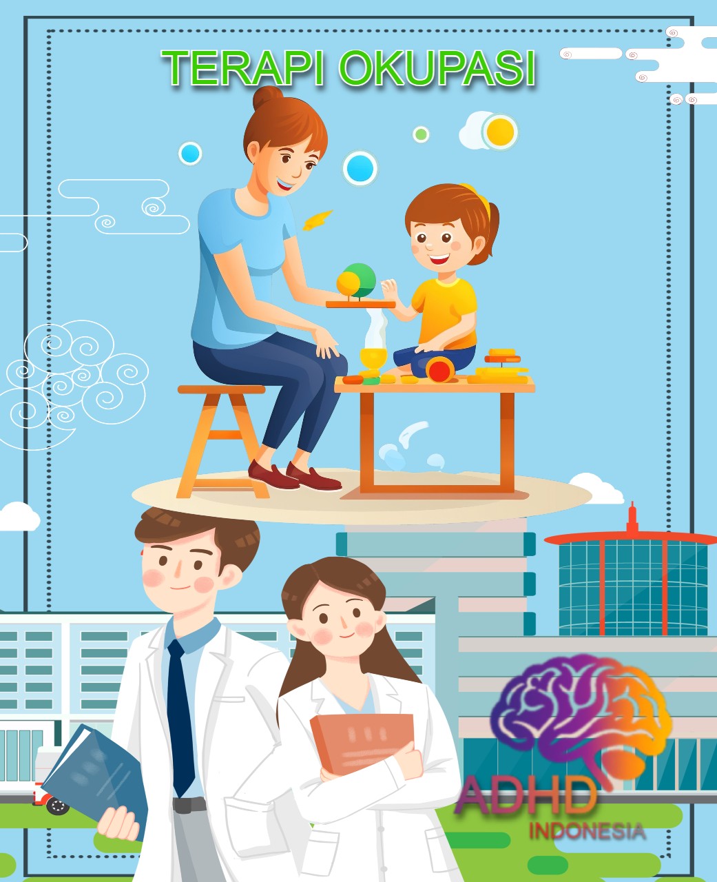 Rujukan untuk Terapi Okupasi untuk Anak ADHD Indonesia Provinsi Papua Pegunungan